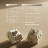 Kailh CROSS STEM BOX Lunar Switch Slope-surfaced Light Pipe HI-FI Switch