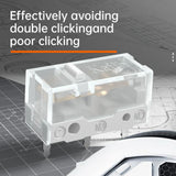 Kailh GM マウス マイクロスイッチ ホワイトブレード ゲーム Esports マイクロスイッチ GM X 1億回のクリック寿命