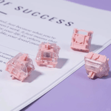Gateron and ez63 Customized Pink Magnetic Jade PRO Switch - DIYKEY
