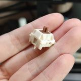 HMX Caramel Pudding Linear Switches - DIYKEY