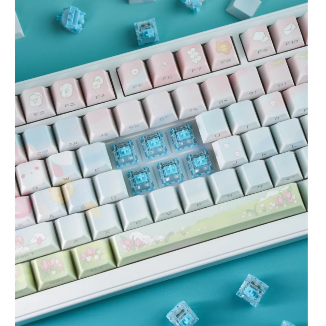 Kailh MX Cyan Sea EWEADN GS75 カスタマイズメカニカルキーボードスイッチ HIFI 麻雀