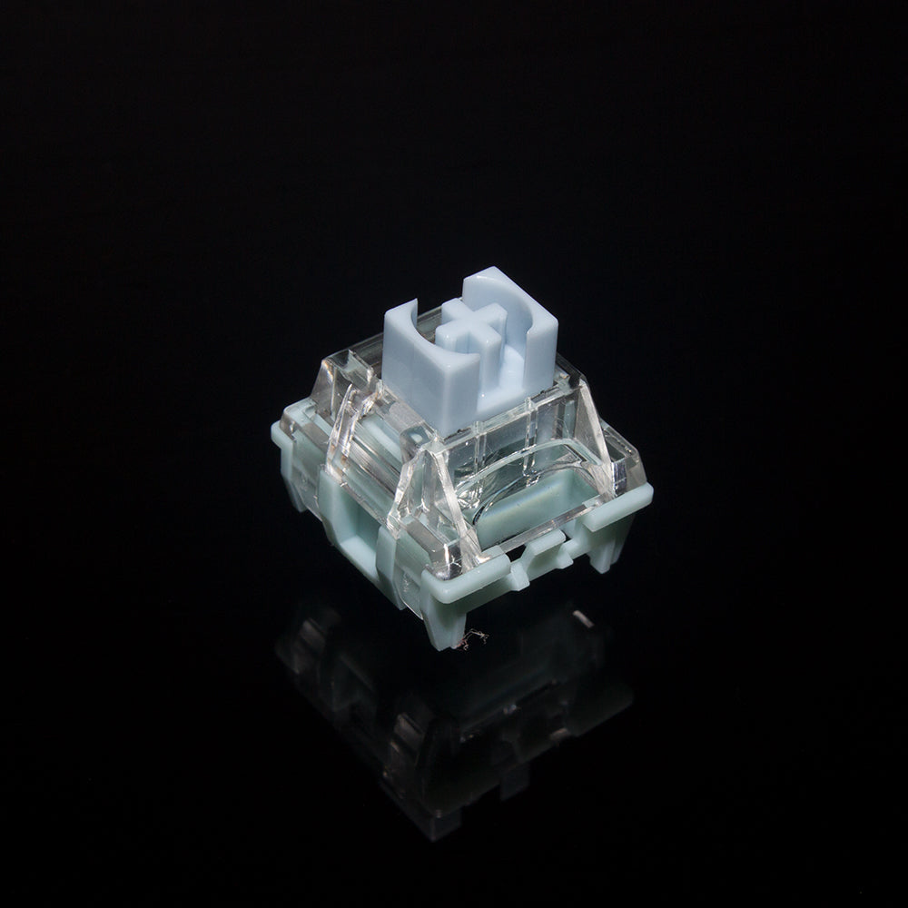 TTC Frozen Silent Bluish White Silent Tactile Switch