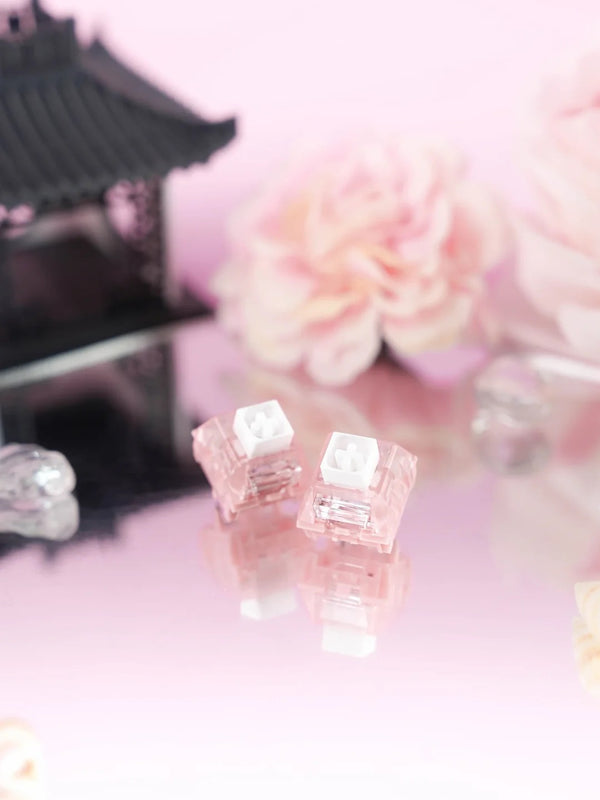 Kailh Lotus Switch – 42gf Light Tactile, POM Stem, IP54 Dustproof, Hot-Swappable Mechanical Keyboard Switch