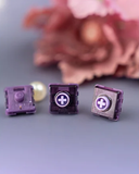 Kailh Purple Iris Linear Fast Actuation Silent Switches Raptor Series Compatible with HITBOX Low Profile Keyboards