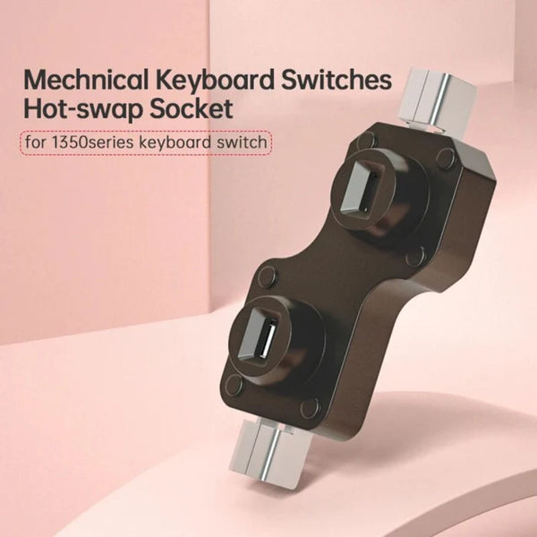 Kailh PCB Hot Swapping Sockets which can support Kailh Low Profile switches