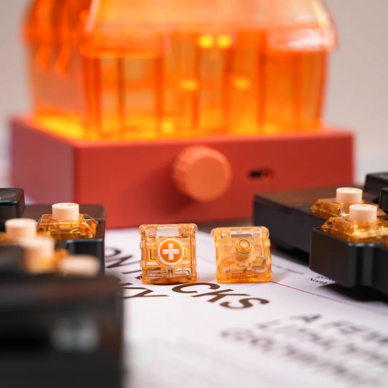 Kailh Autumn Mini Clicky Low-Profile Switches– Low-Profile & Crisp!