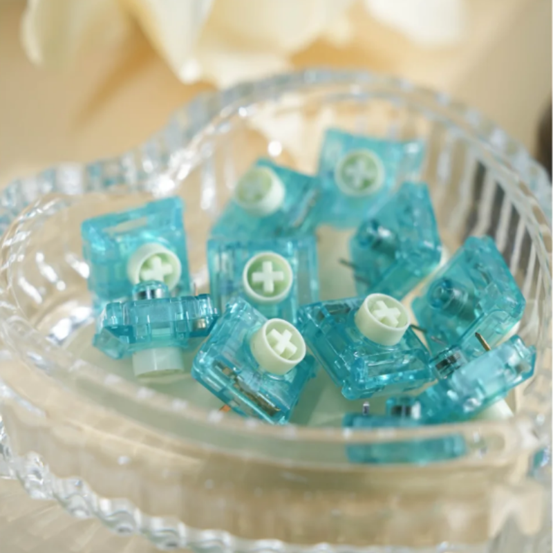 Kailh Summer Mini Low-Profile Clicky Switches | Amazing Clicky Sound!