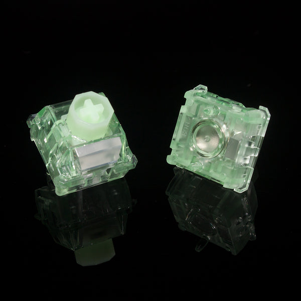 Wuque Studio Flux Clacky green RGB magnetic switch