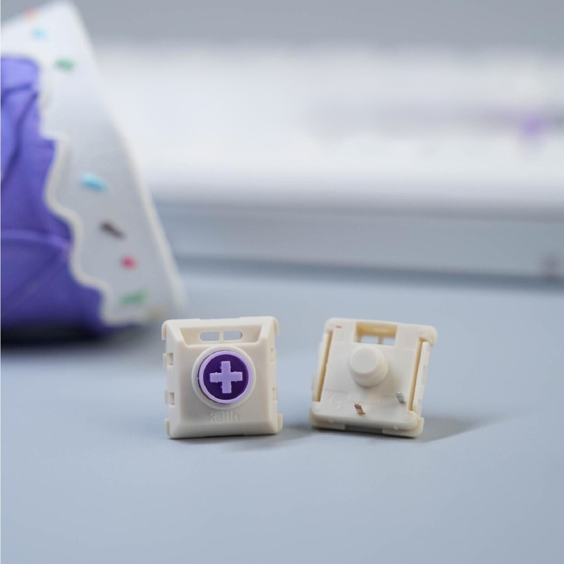 Kailh Taro Ice Cream Mini Low-Profile Switch All POM Light Force Smooth Mechanical Keyboard Switch