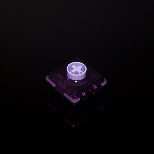 Kailh Purple Iris Linear Fast Actuation Silent Switches Raptor Series Compatible with HITBOX Low Profile Keyboards