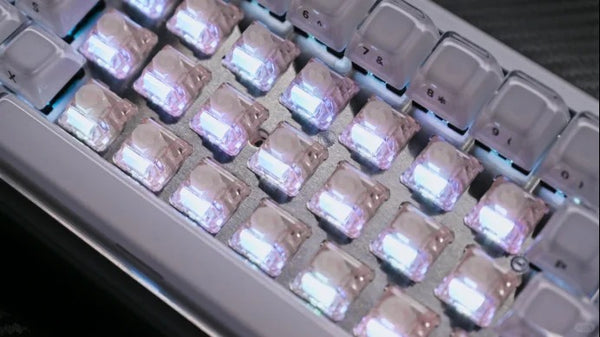 Wuque Studio Flux Pink Lotus magnetic switch