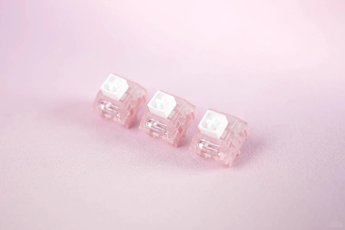 Kailh Lotus Switch – 42gf Light Tactile, POM Stem, IP54 Dustproof, Hot-Swappable Mechanical Keyboard Switch