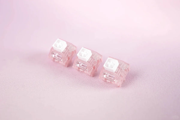 Kailh Lotus Switch – 42gf Light Tactile, POM Stem, IP54 Dustproof, Hot-Swappable Mechanical Keyboard Switch