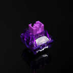 TTC Flaming Purple Linear Switch V2 42G gaming and typing keyboard switches