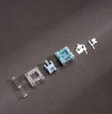 TTC Frozen Silent Bluish White Silent Tactile Switch