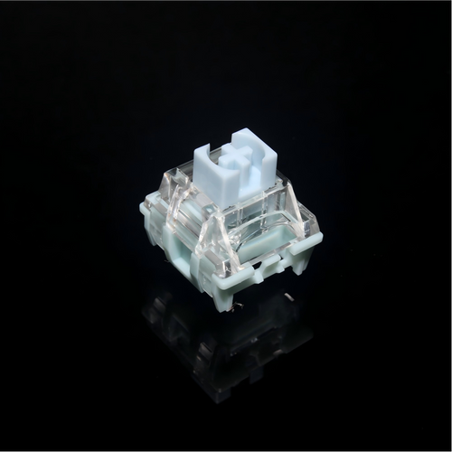 TTC Frozen Silent Bluish White Silent Tactile Switch