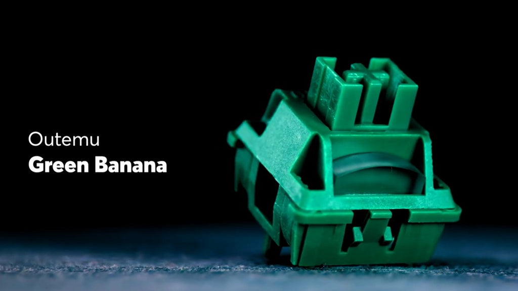 Outemu Green Banana Switch Silent Tactile 40g Office Mechanical Keyboard Switch