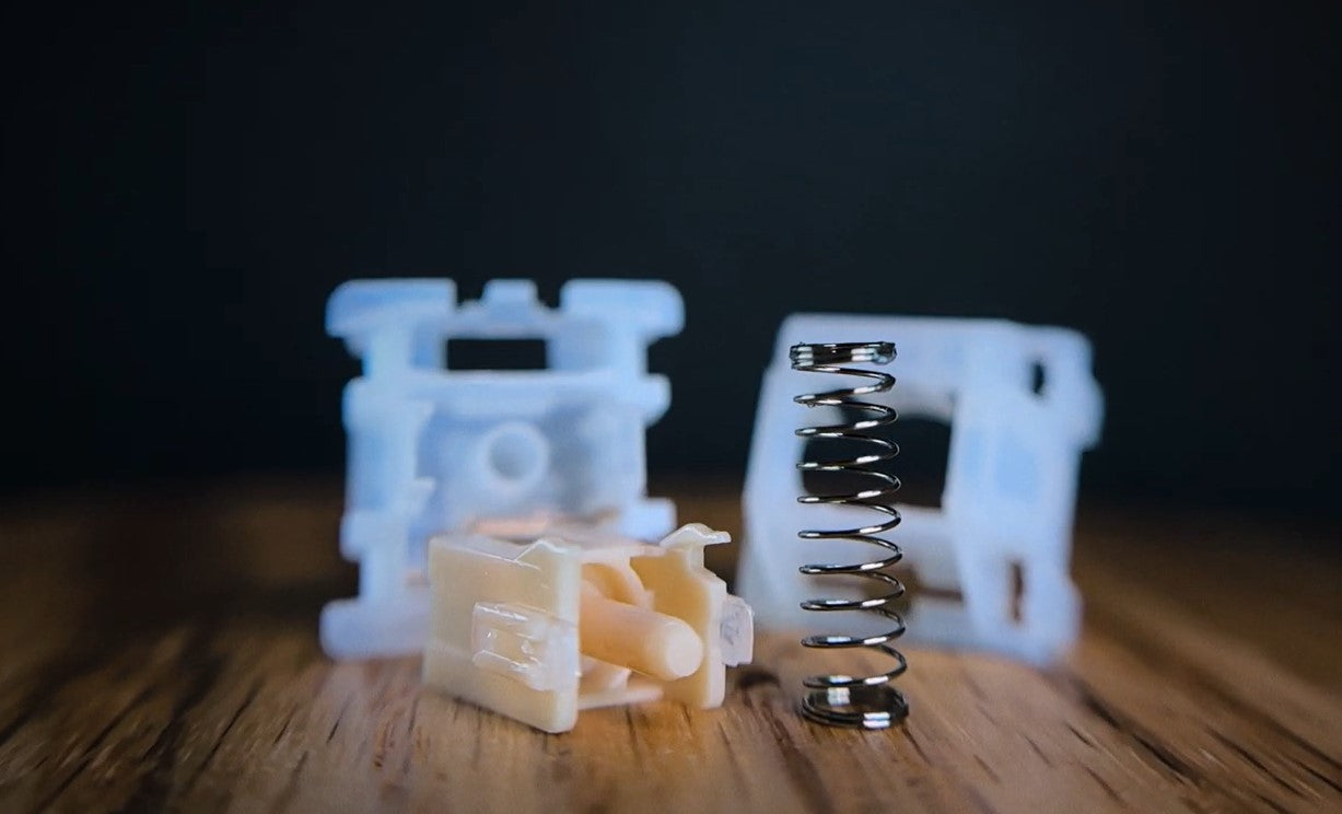 Outemu Silent Yellow Jade Prominent Tactile Switches