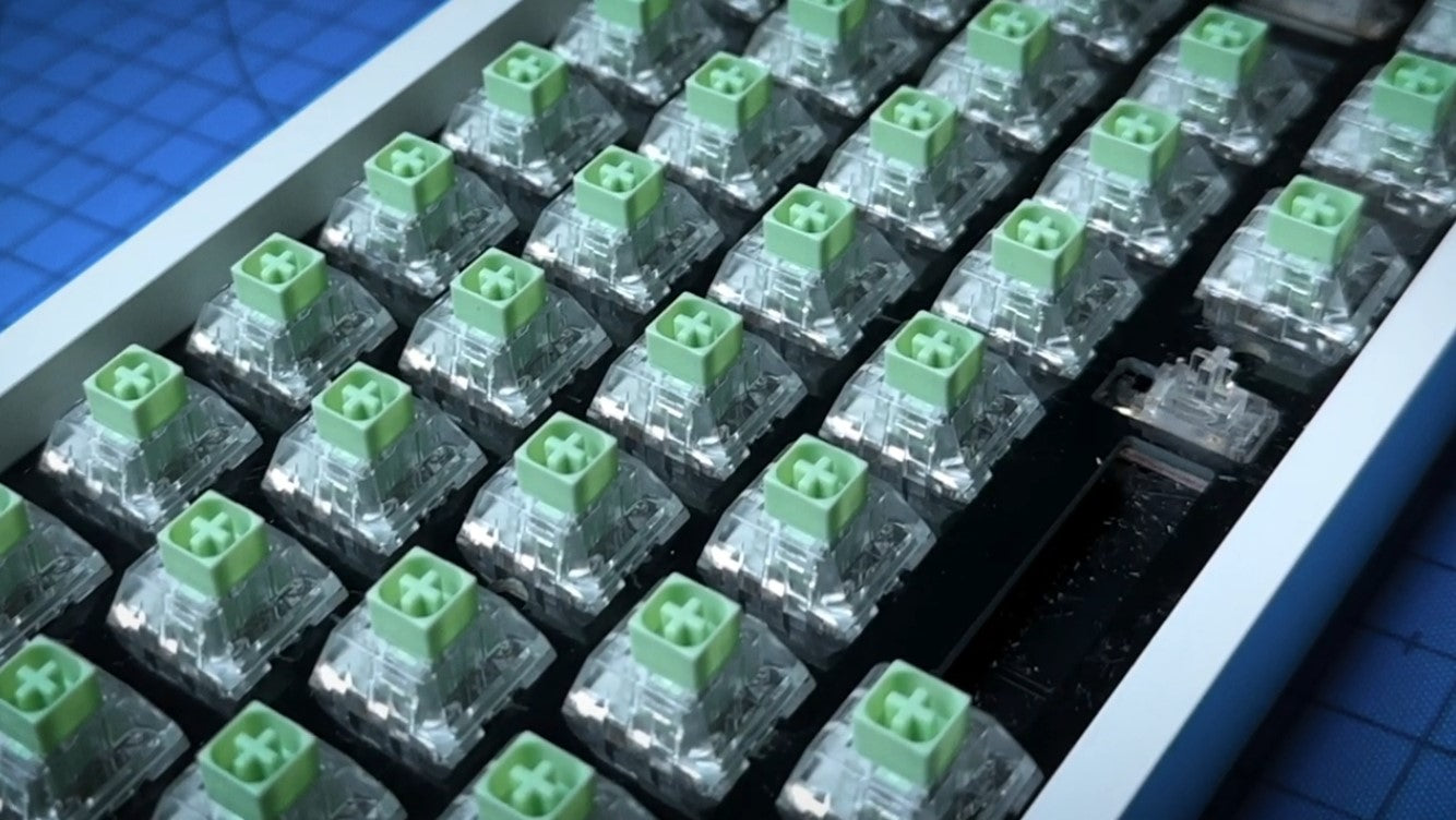Kailh BOX Crystal Jade Clicky Switches
