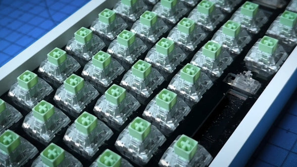 Kailh BOX Crystal Jade Clicky Switches