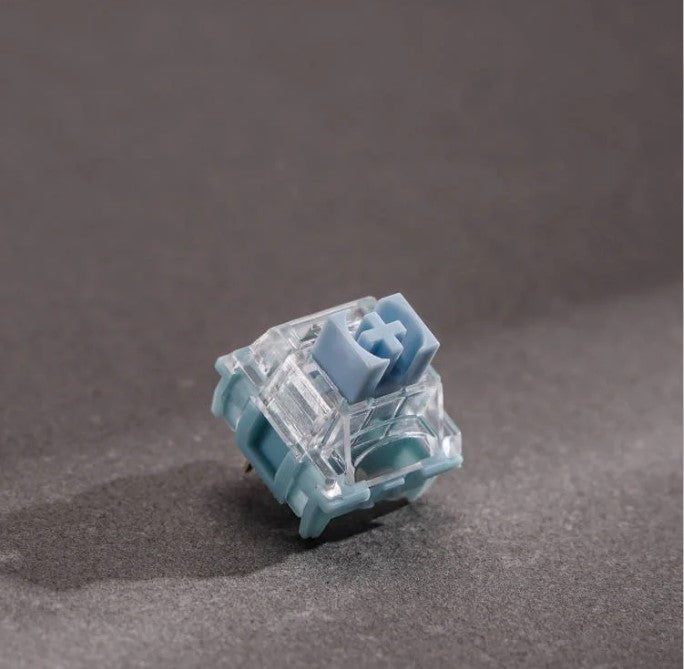 TTC Frozen Silent Bluish White Silent Tactile Switch