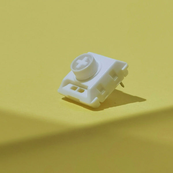Kailh Choc V2 Full POM Low Profile Keyboard Switch White Rain linear switches