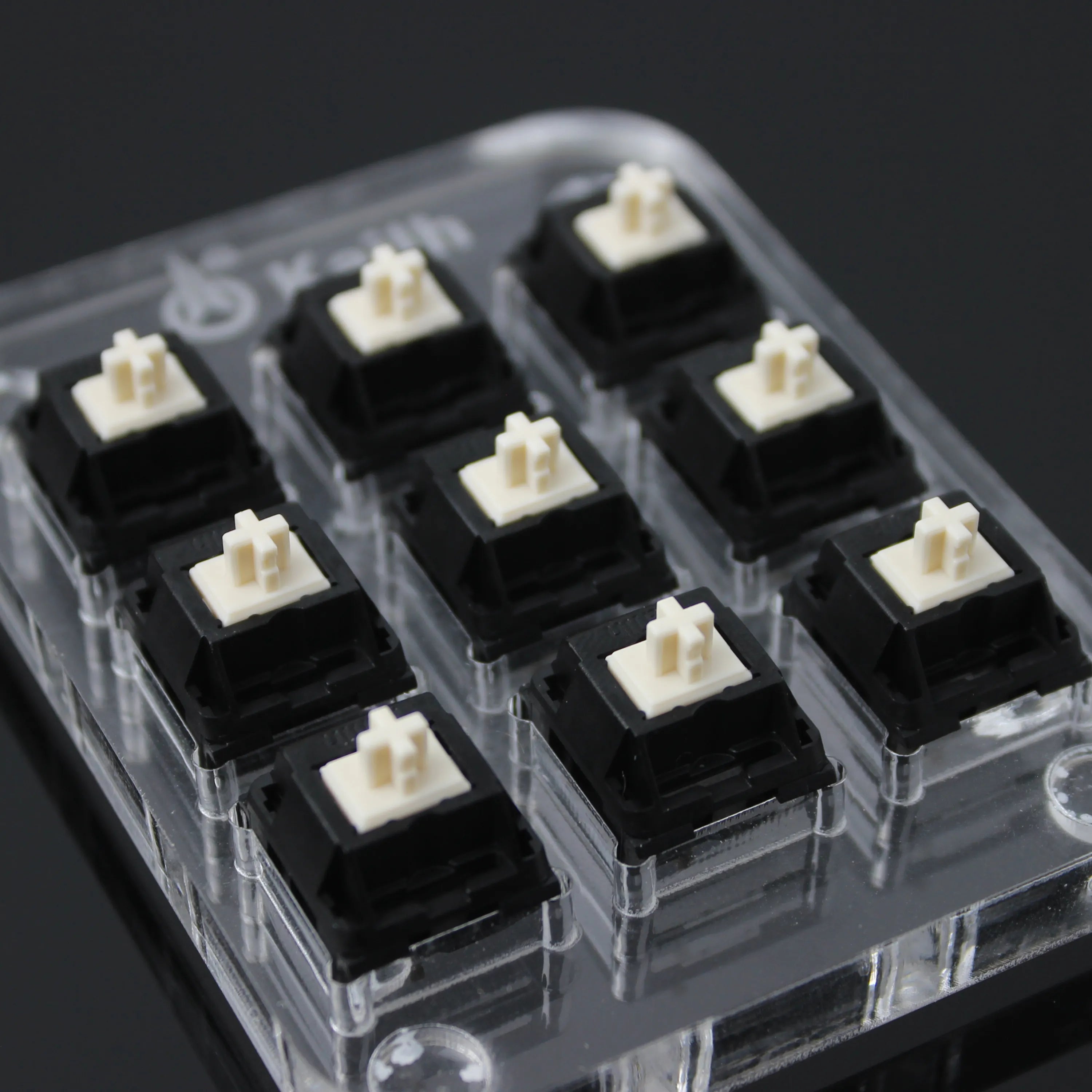 Kailh BCP pre-lubed linear switch Black Cherry Pie switches