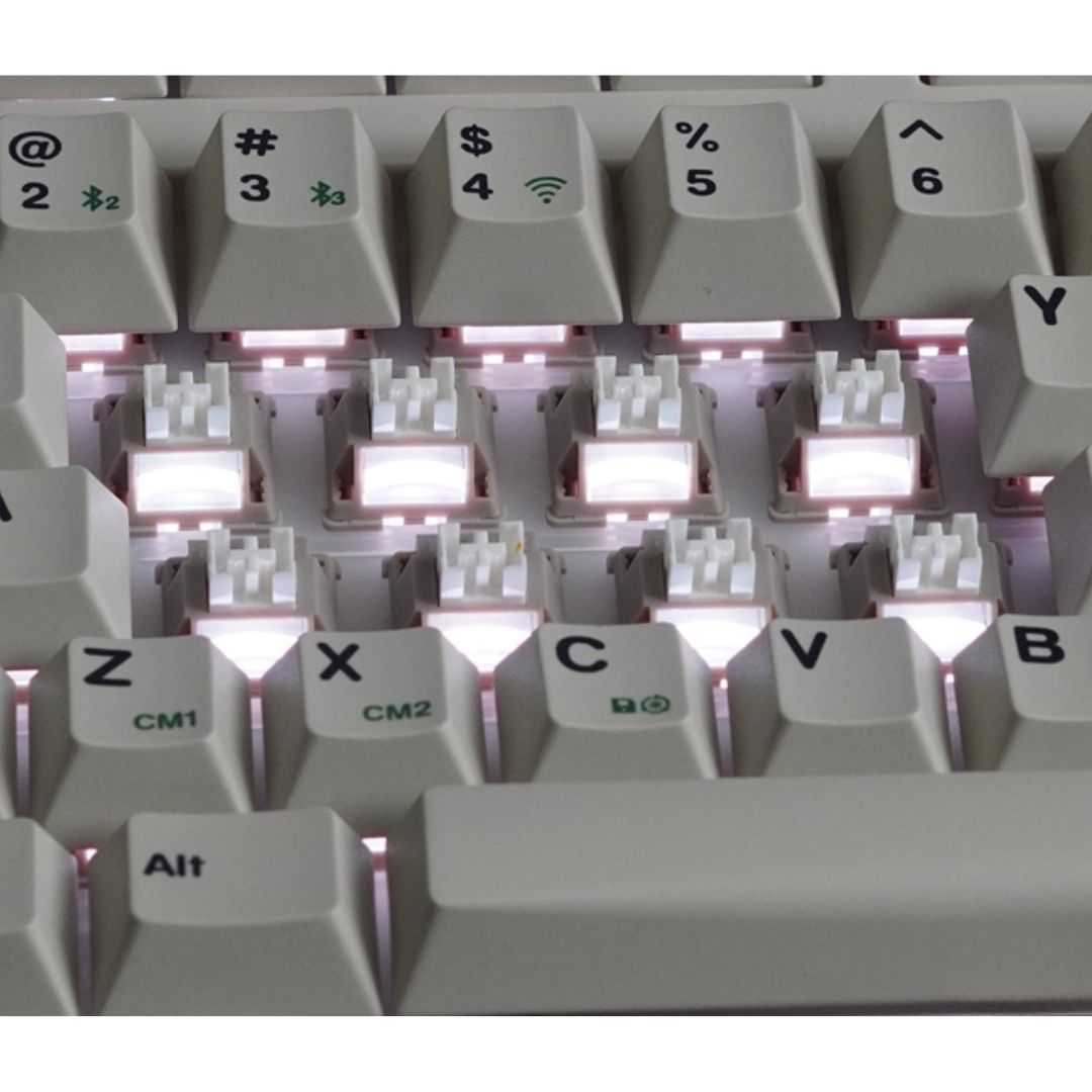 FL.cmmk Silent Grey Snow Switch Linear 5Pin Mute Switchs for Mechanical keyboard - DIYKEY