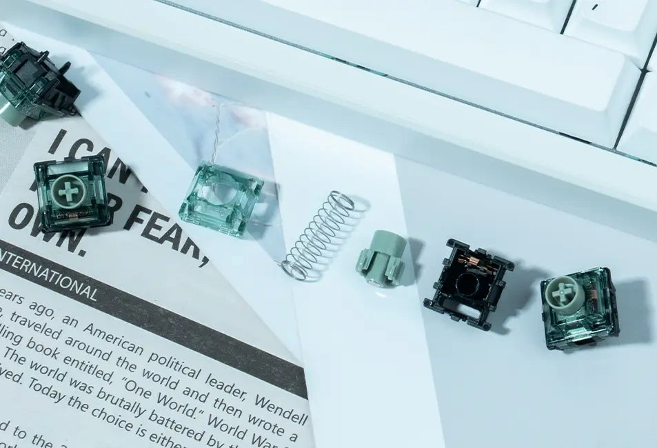 GATERON Magnetic Jade Emerald Heavy Tactile Switch