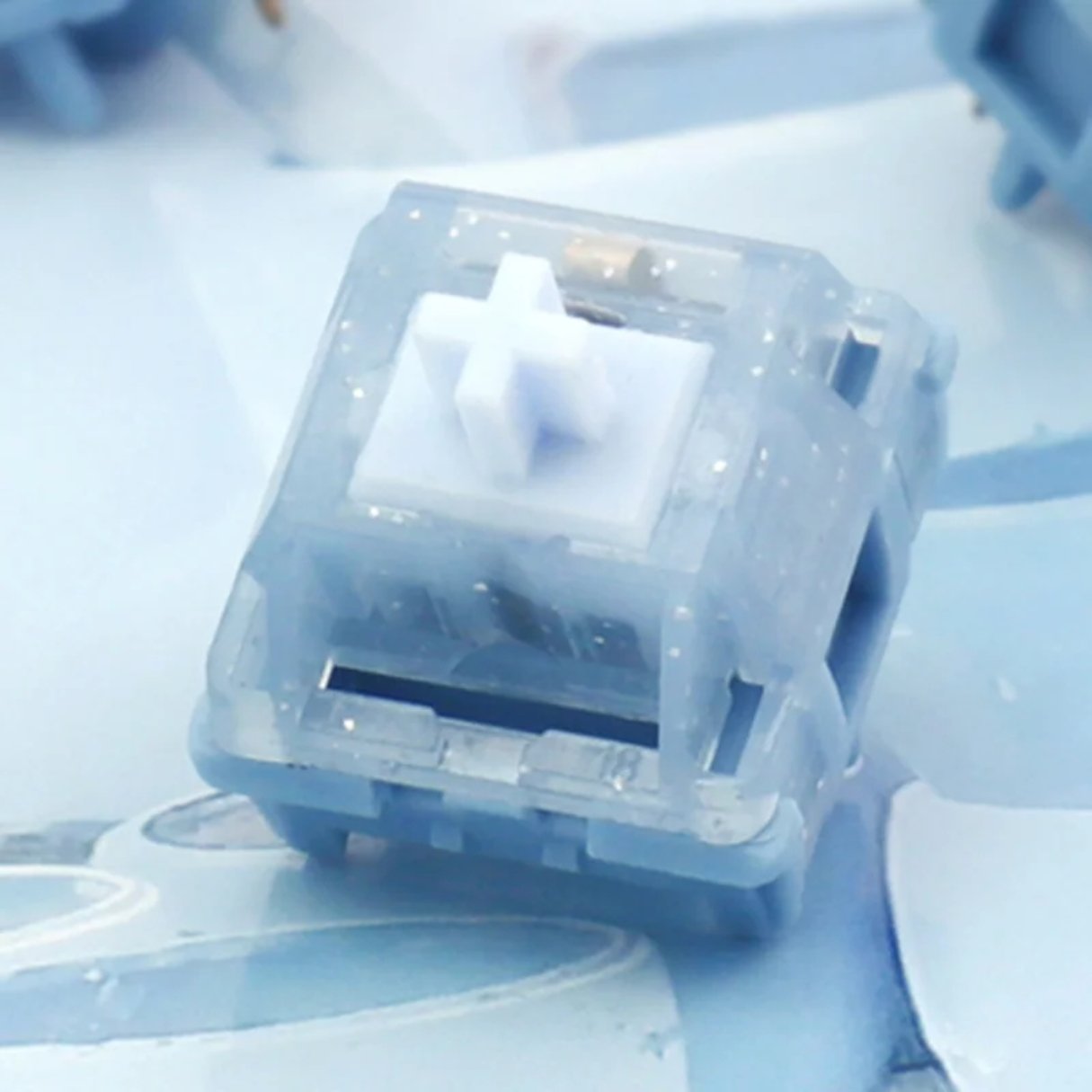 HMX Blue Topaz Linear Switches - DIYKEY