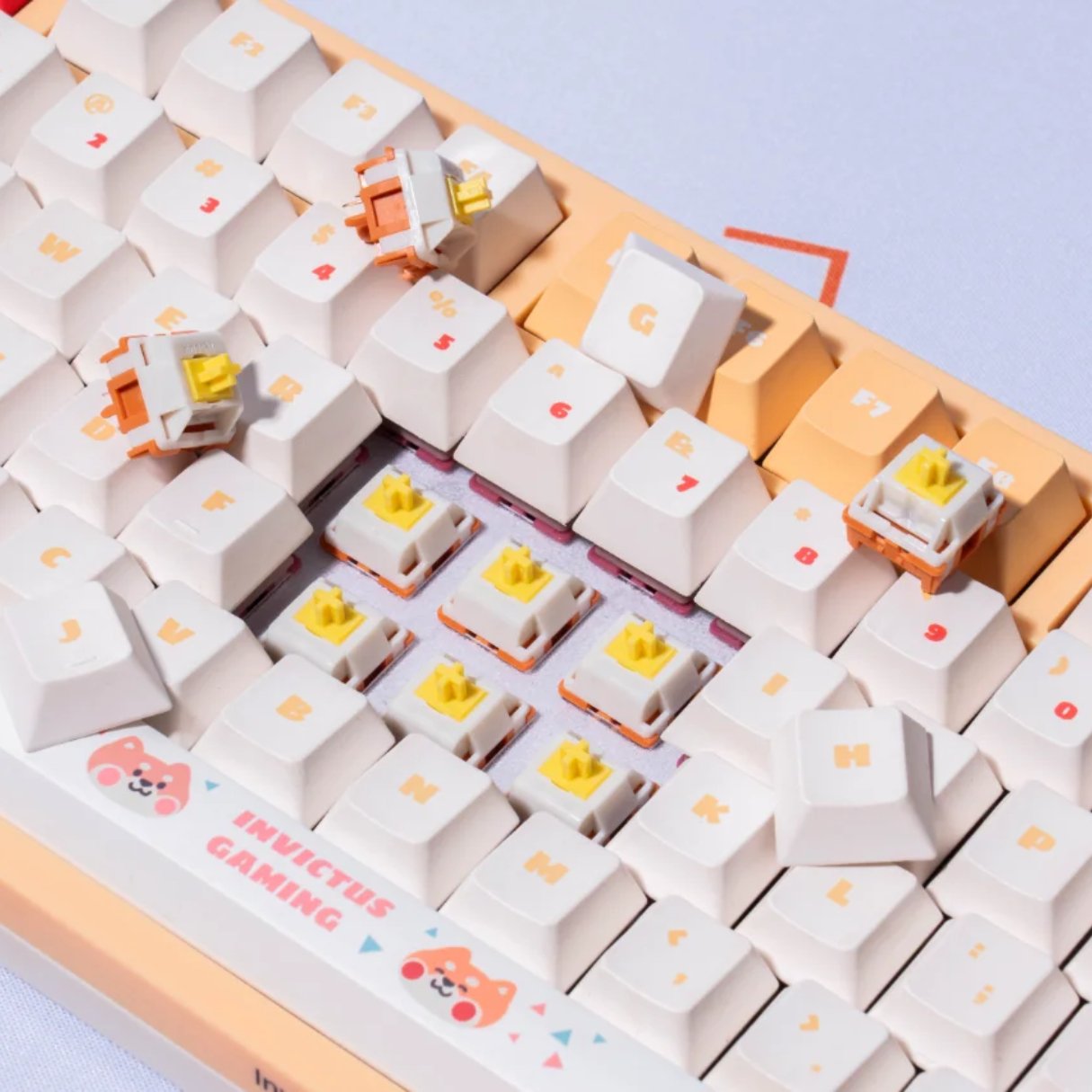 HMX Sunset Gleam (Duck Duck) Linear Switches Secondary image