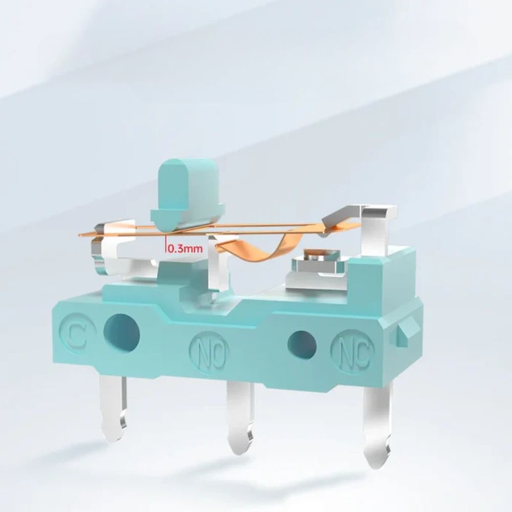 Kailh GM8.0 Upgraded Mouse Micro Switches Long Life 90million Times Black Gold Mamba Micro Switches Secondary image