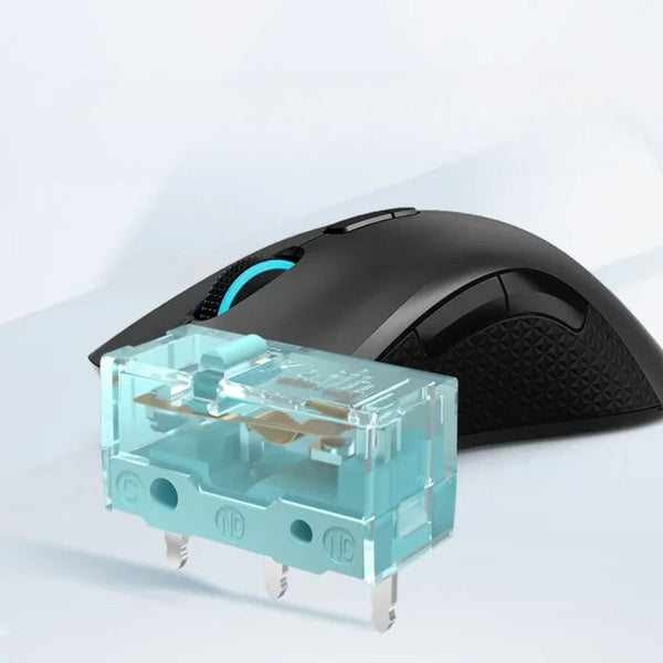 Kailh GM8.0 Upgraded Mouse Micro Switches Long Life 90million Times Black Gold Mamba Micro Switches