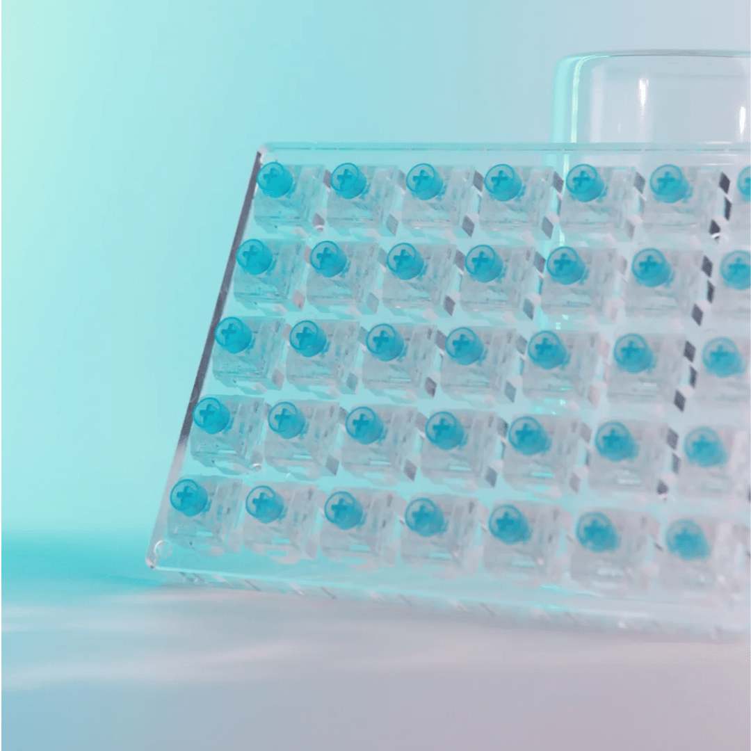 Kailh Box Jellyfish PRO Full Transparent RGB Mengling Linear Switches - DIYKEY