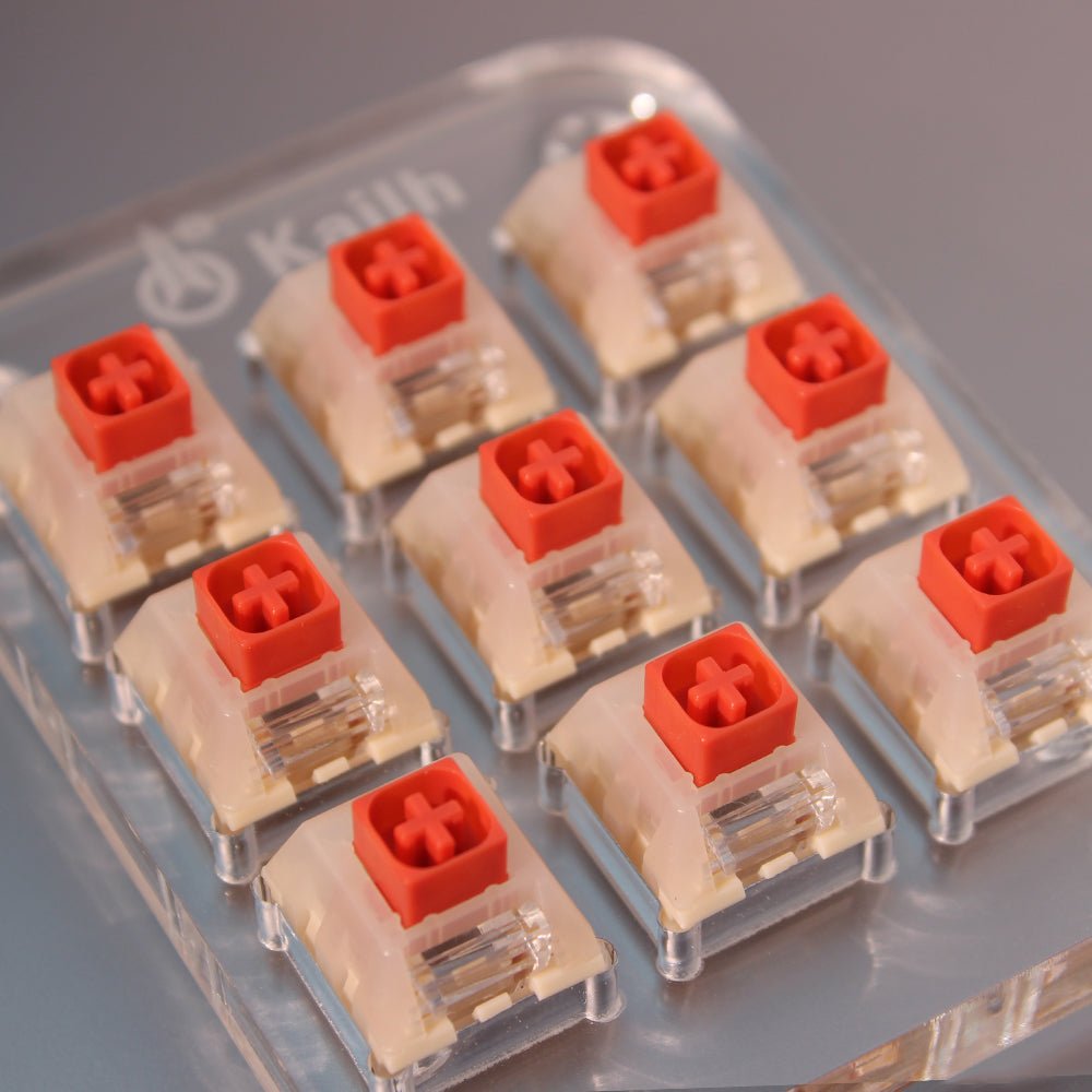 kailh box Red Pudding Keyboard Switch Linear Smooth Switches - DIYKEY