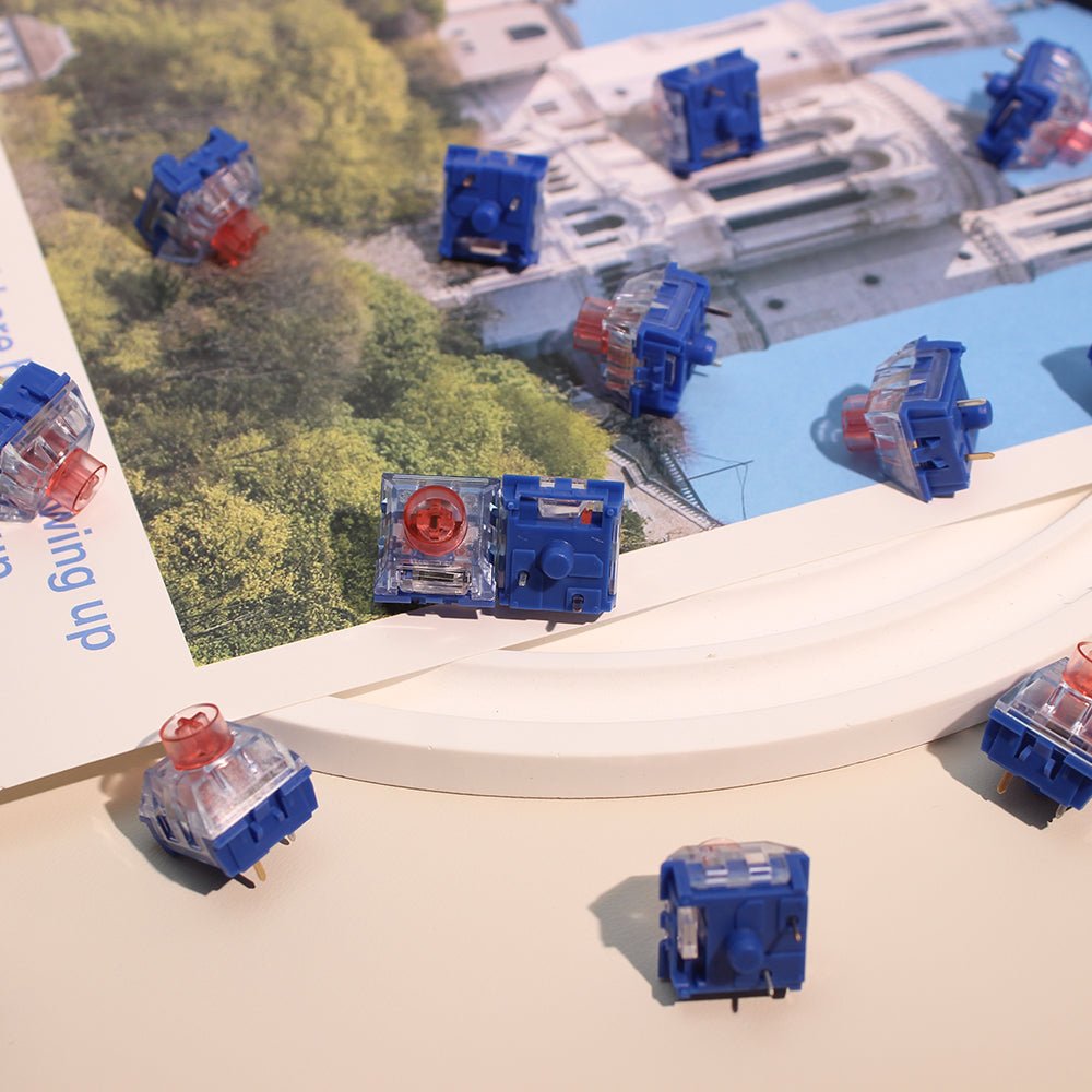 Kailh Deep Sea PRO 37G Pink Islet Silent Mechanical Linear Switches
