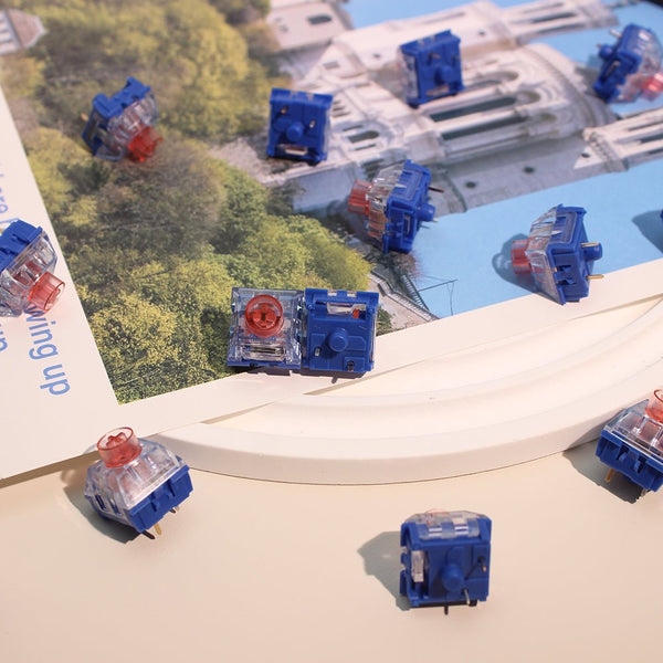 Kailh Deep Sea PRO 37G Pink Islet Silent Mechanical Linear Switches
