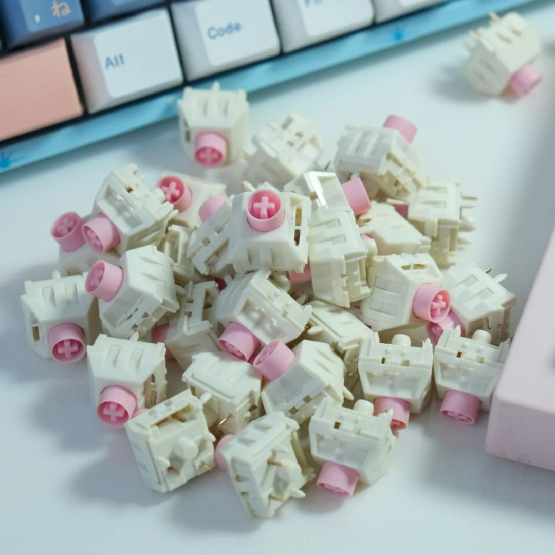 kailh box strawberry ice cream switch pro linear switches - DIYKEY