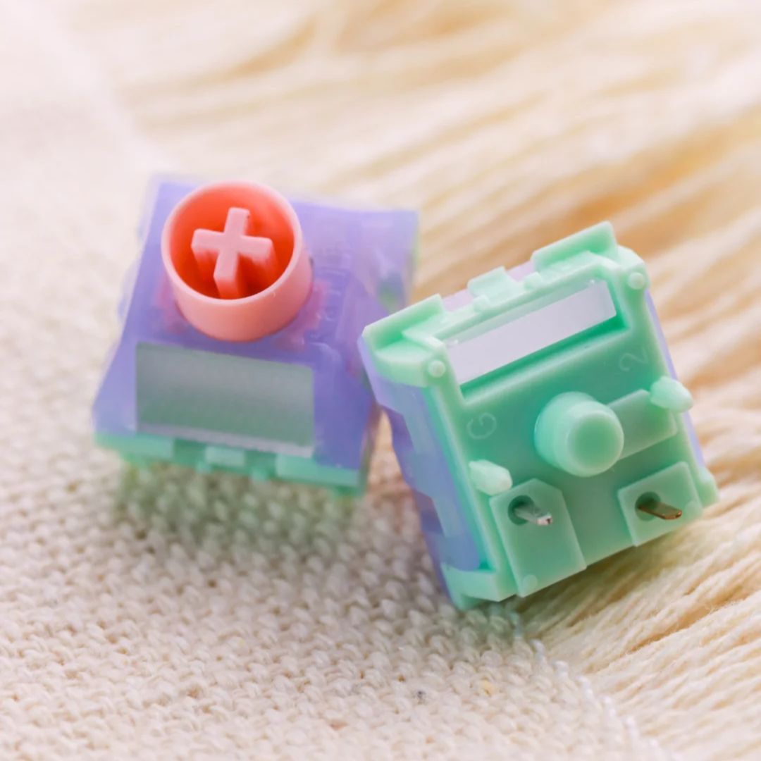 Kailh Custom StarDay Switches lightweight linear switches Ice Cream Switch