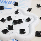 kailh low profile switches all pom tactile switches Black Cloud Switch - DIYKEY