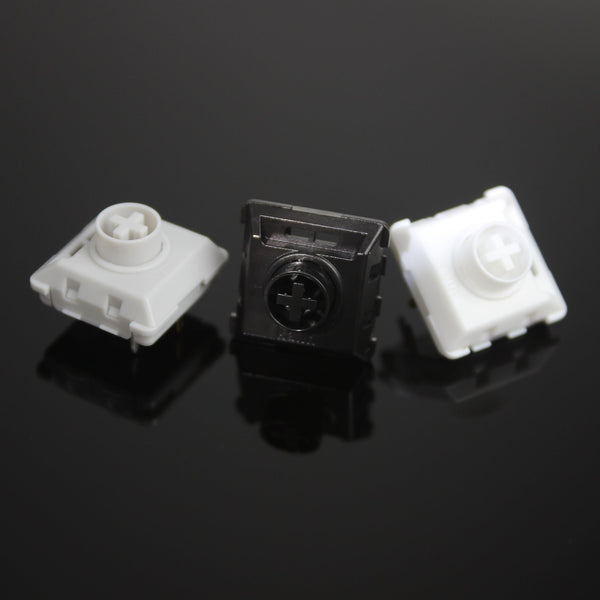 Kailh Choc V2 Full POM Low Profile Keyboard Switch White Rain linear switches