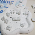 kailh low profile switches white switches linear switches White Rain Switch - DIYKEY