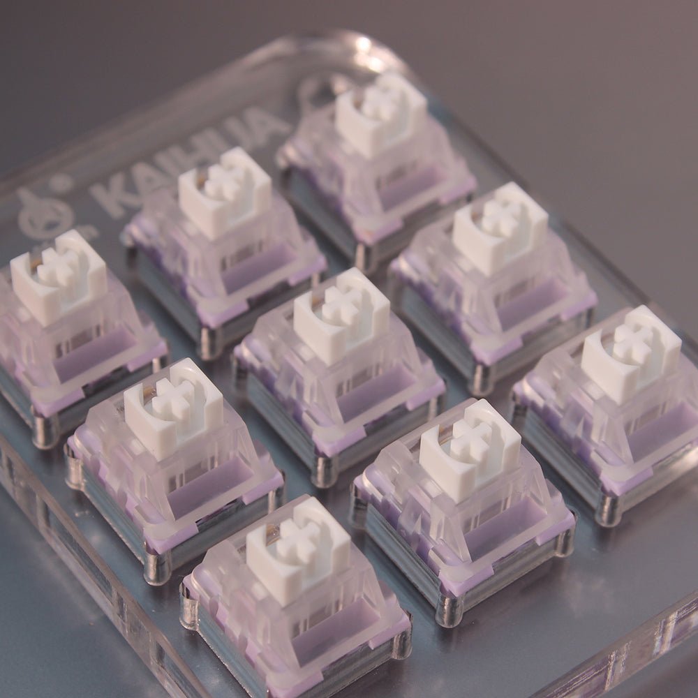 KAILH mx linear switches smooth linear switches cardamom keyboard switches - DIYKEY
