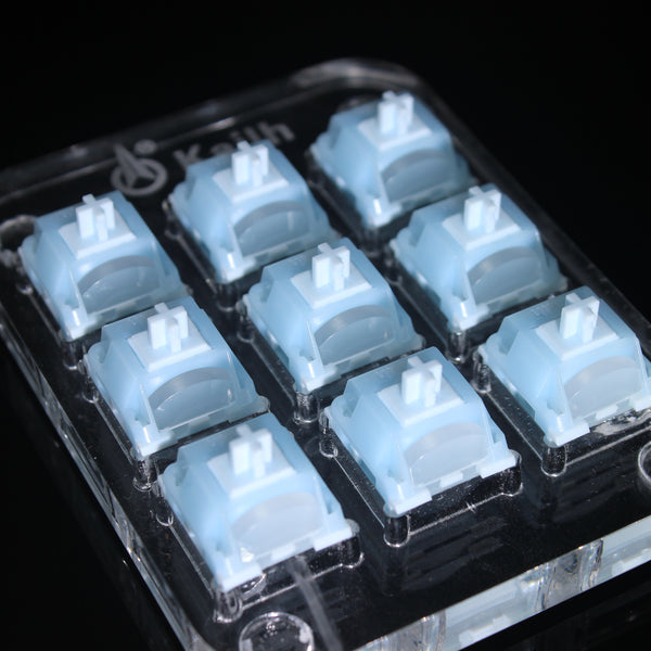 kailh snowfall creamy and smooth linear switch