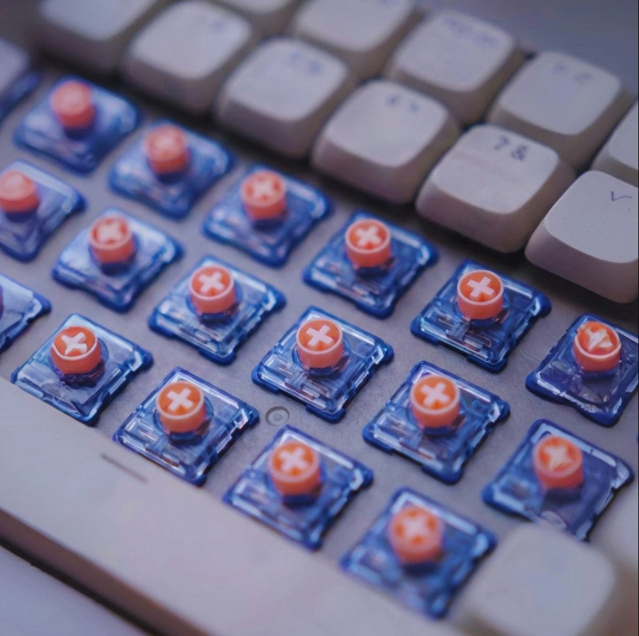 Kailh Choc V2 Linear Switch Deep Sea 35GF Pink Island Silent Mini Low-Profile Switches