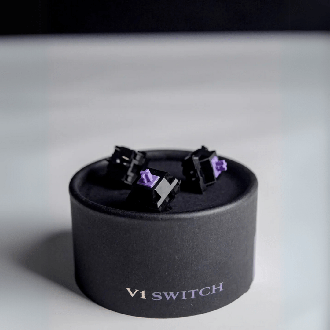 Vertex V One thocky Mechanical keyboard Linear switches Secondary image